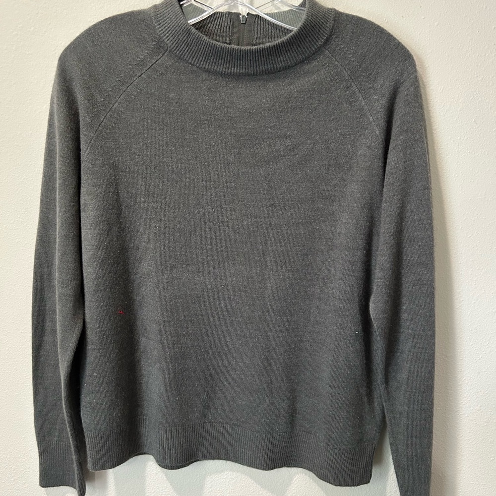 Mercer Street Studio Charcoal Knit Top
